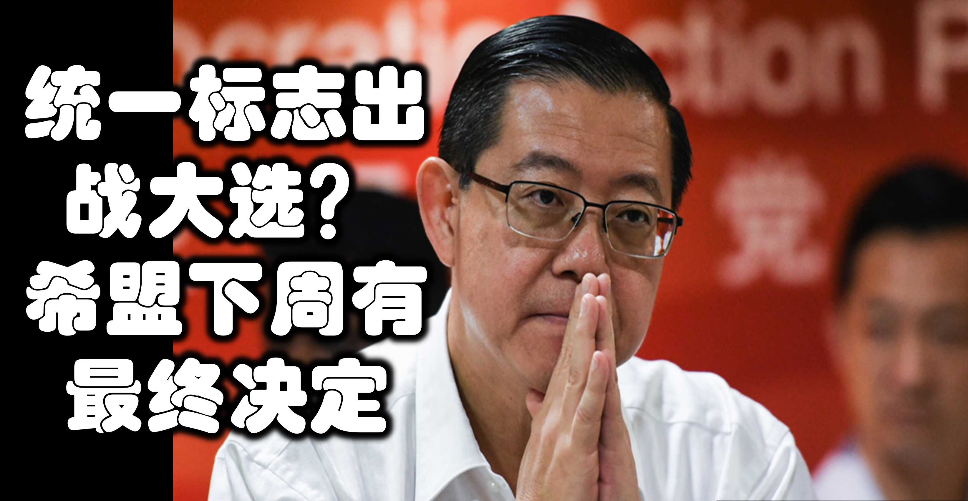 统一标志出战大选？希盟下周有最终决定