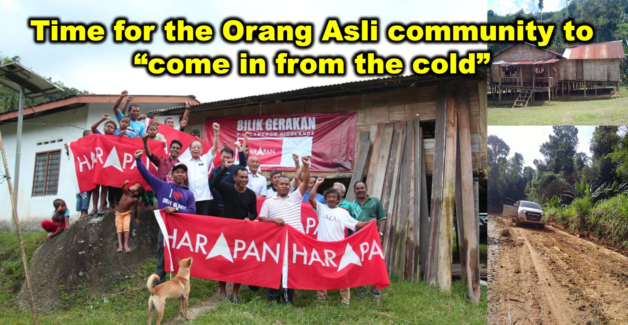 Time for the Orang Asli community to “come in from the cold”