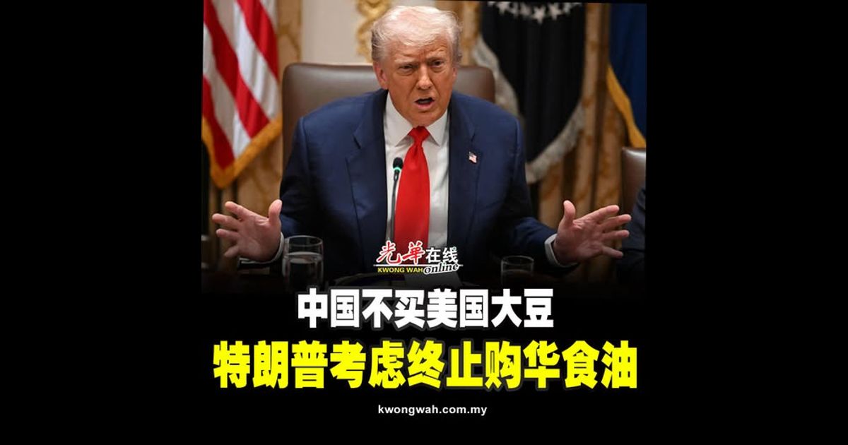 中国不买美国大豆 特朗普考虑终止购华食油