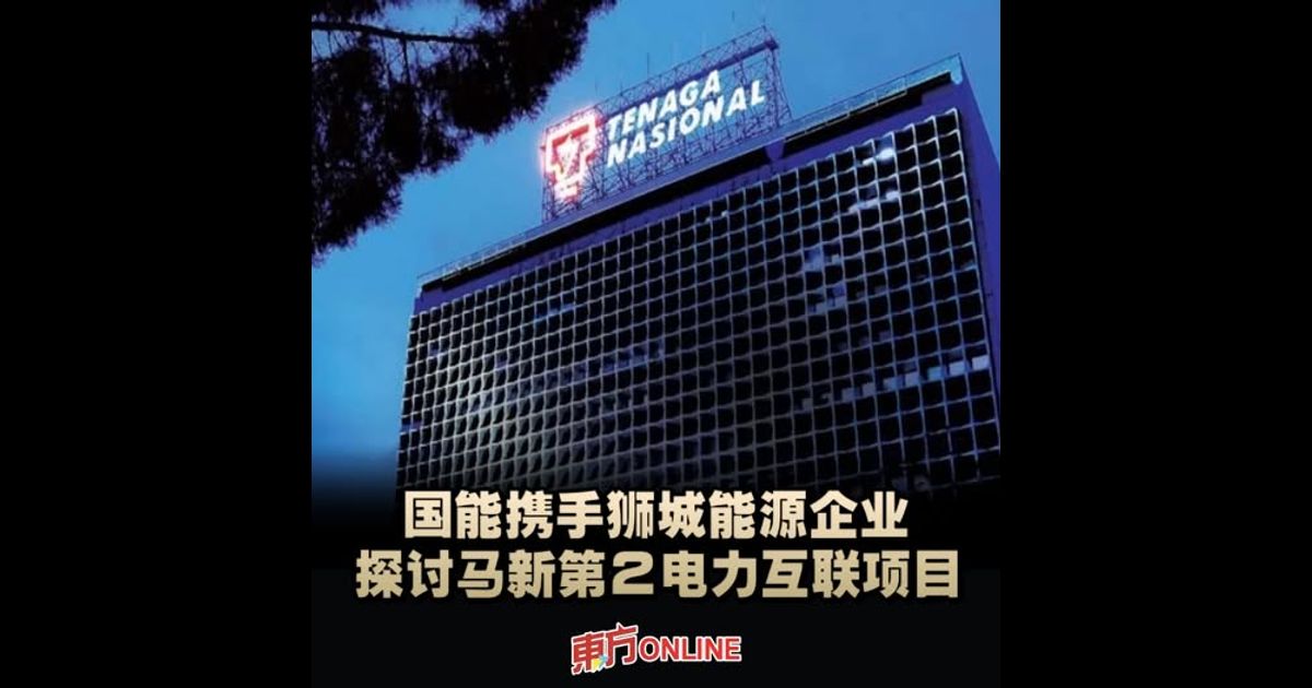 国能携手狮城能源企业　探讨马新第2电力互联项目