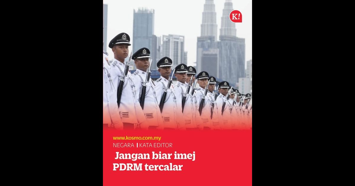 Jangan biar imej PDRM tercalar