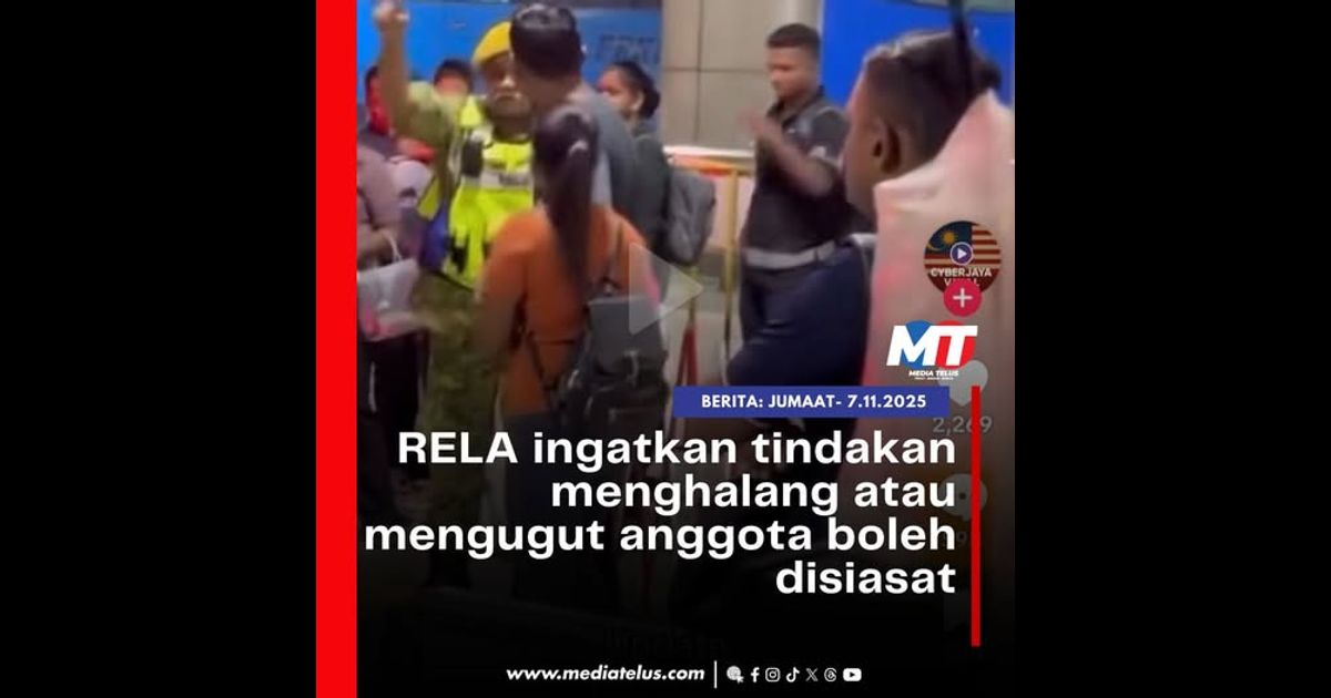 RELA ingatkan tindakan menghalang atau mengugut anggota boleh disiasat