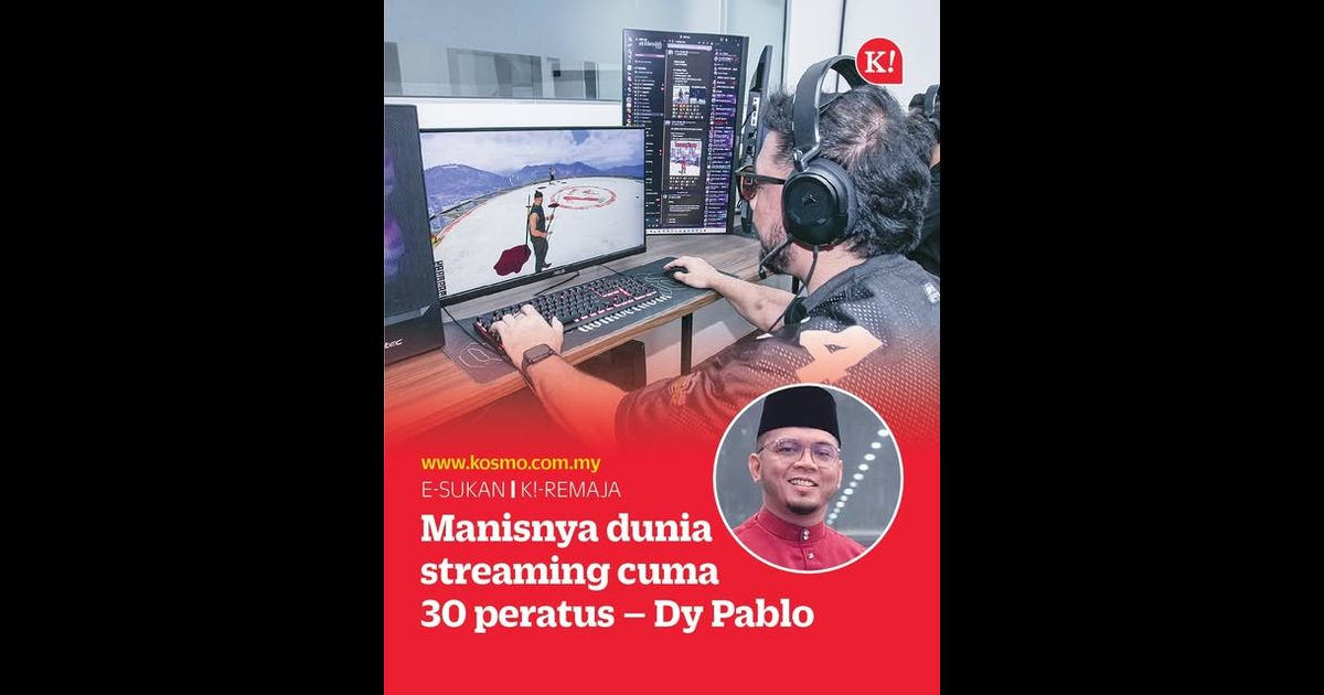 Manisnya dunia streaming cuma 30 peratus – Dy Pablo