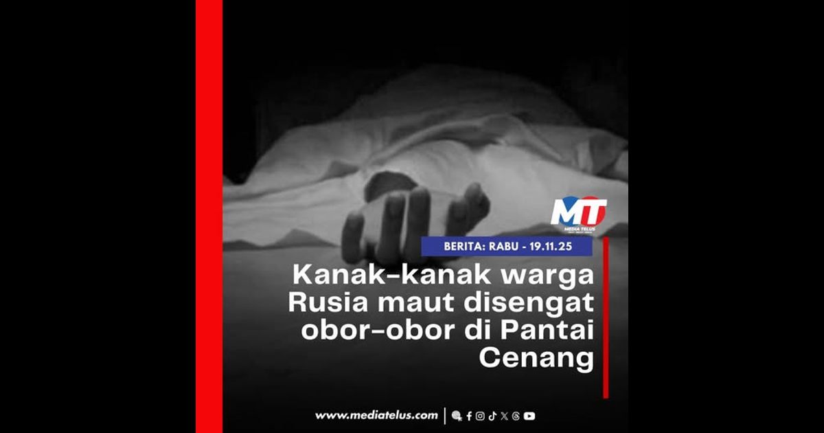 Kanak-kanak warga Rusia maut disengat obor-obor di Pantai Cenang