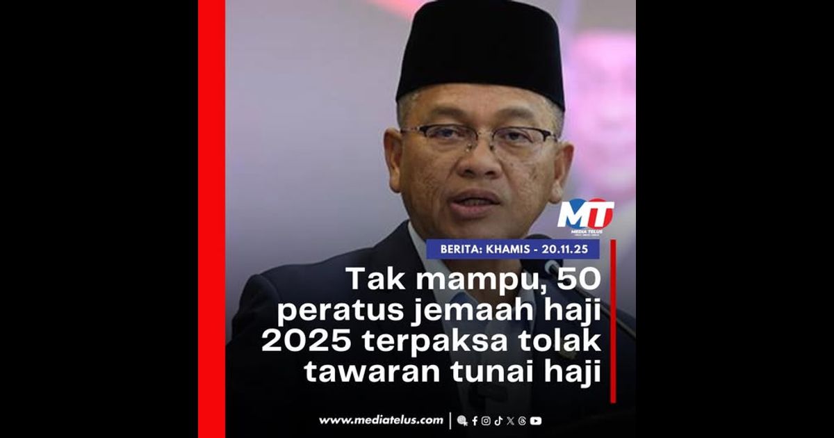 Tak mampu, 50 peratus jemaah haji 2025 terpaksa tolak tawaran tunai haji