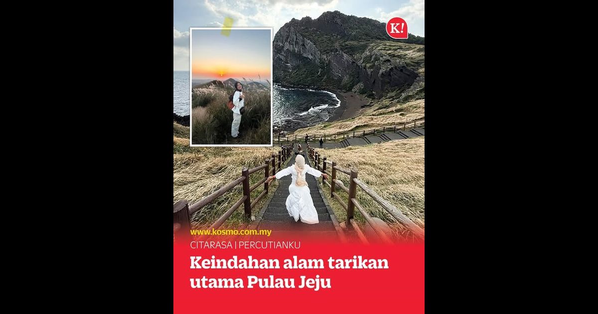 Keindahan alam tarikan utama Pulau Jeju