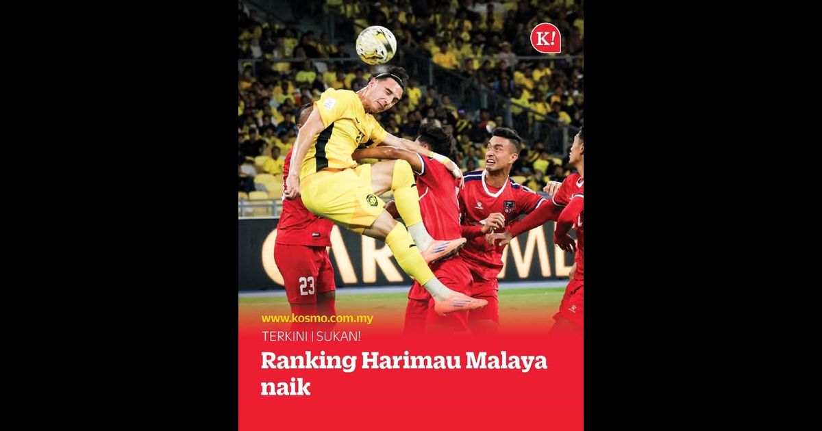 Ranking Harimau Malaya naik
