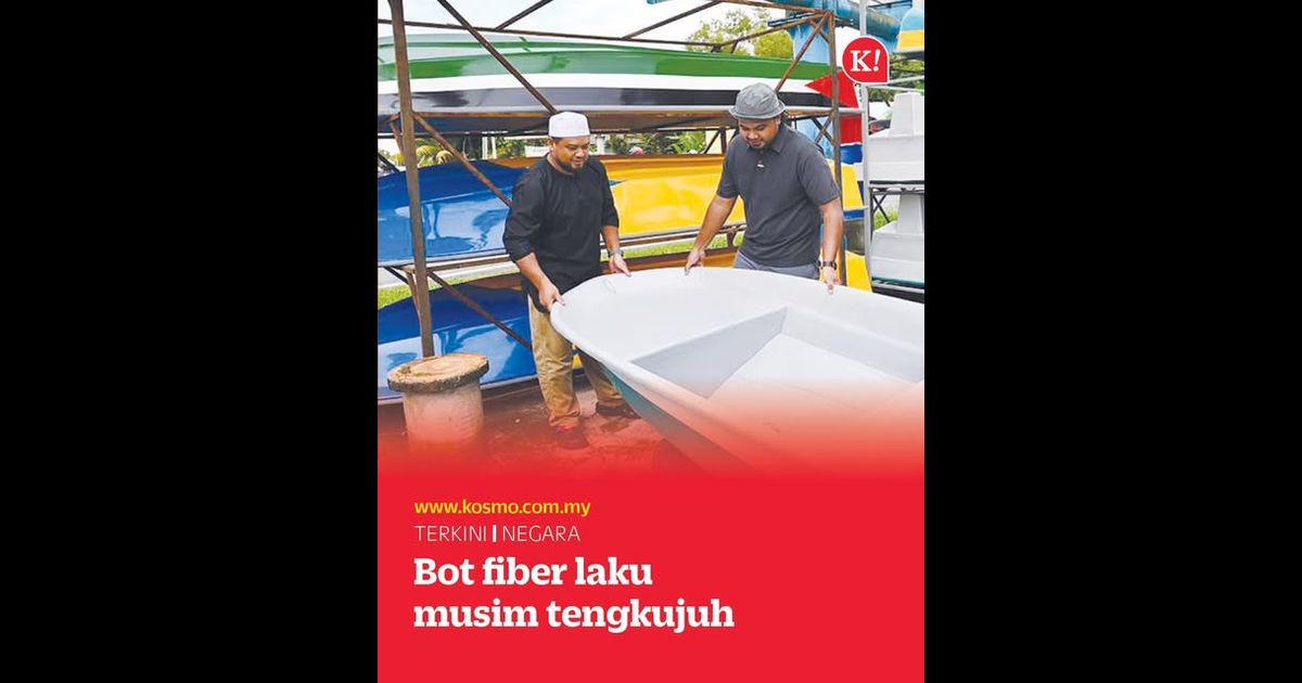 Bot fiber laku musim tengkujuh