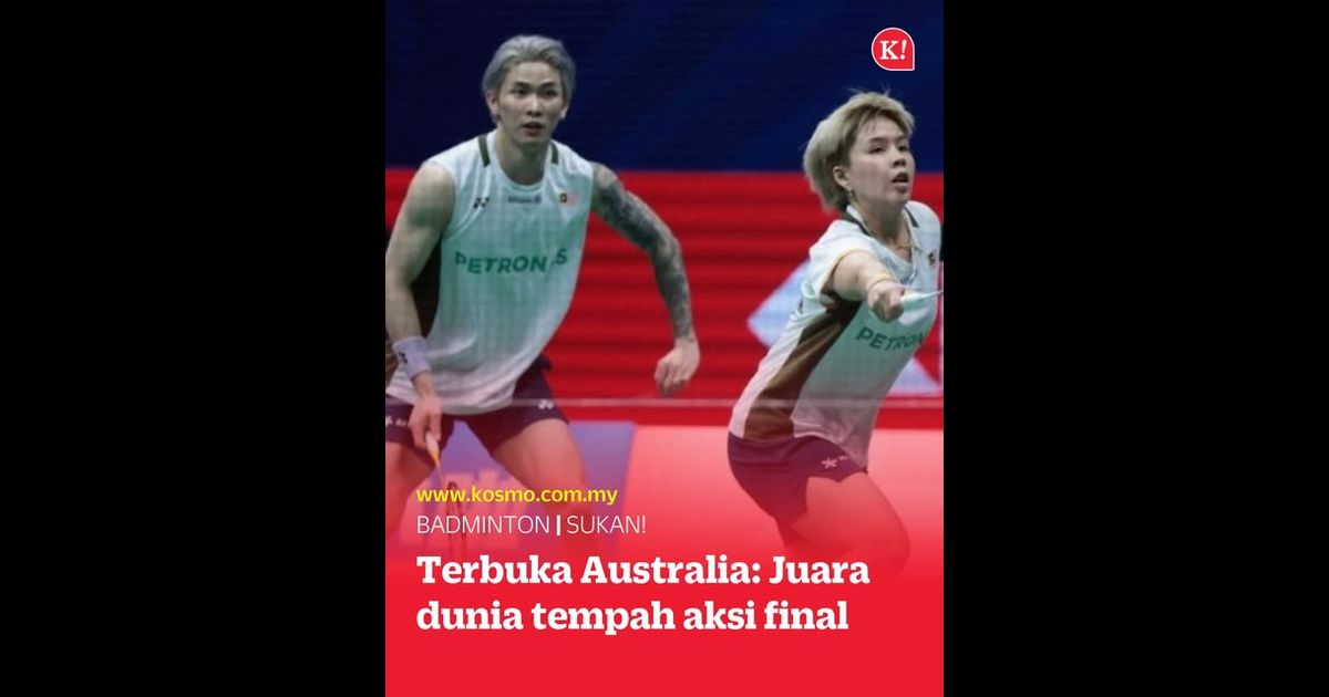 Terbuka Australia: Juara dunia tempah aksi final