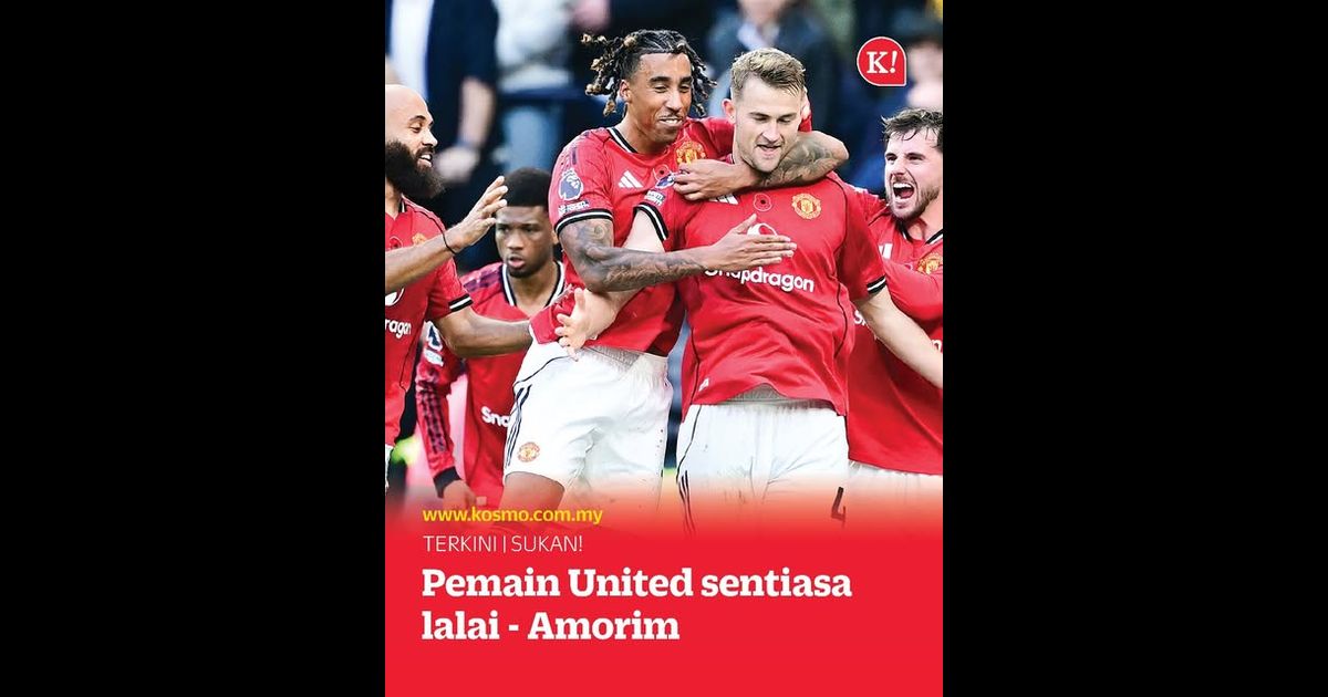 Pemain United sentiasa lalai – Amorim