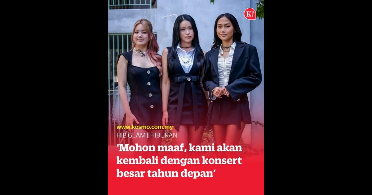 ‘Mohon maaf, kami akan kembali dengan konsert besar tahun depan’