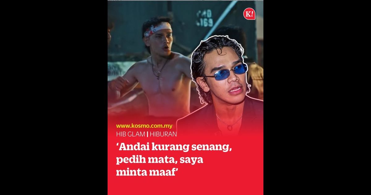 ‘Andai kurang senang, pedih mata, saya minta maaf’