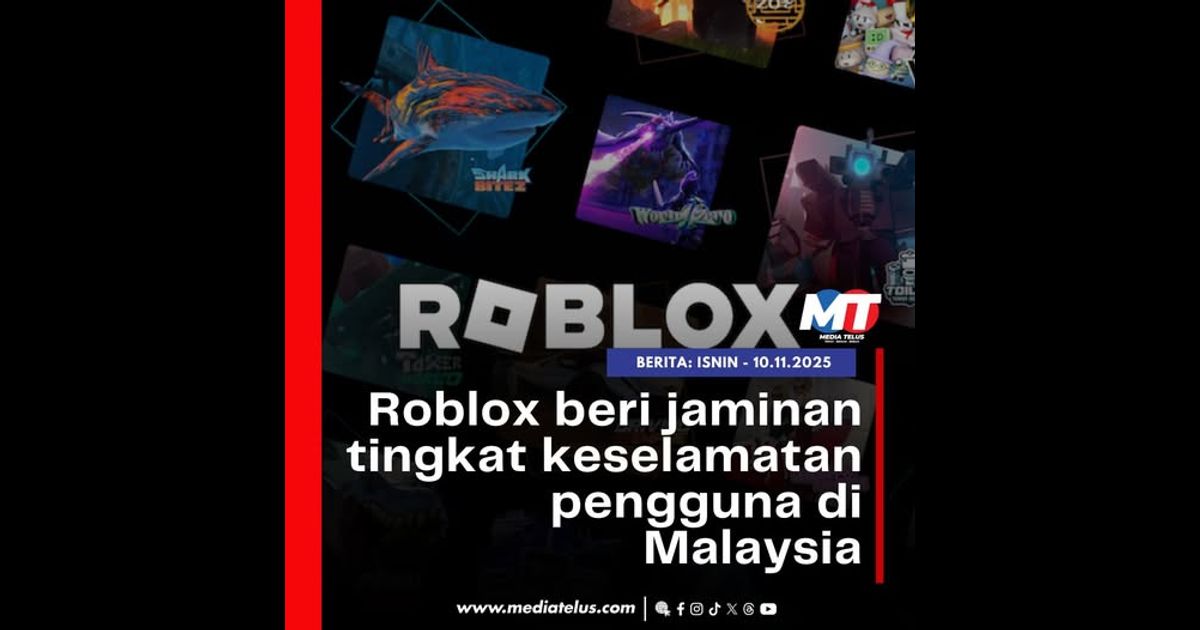 Roblox beri jaminan tingkat keselamatan pengguna di Malaysia