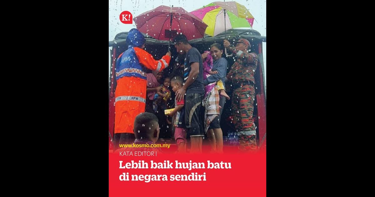 Lebih baik hujan batu di negara sendiri