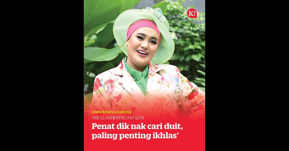 ‘Penat dik nak cari duit, paling penting ikhlas’