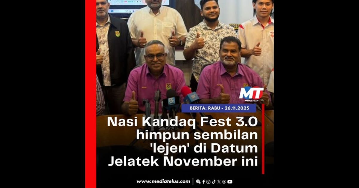 Nasi Kandaq Fest 3.0 himpun sembilan ‘lejen’ di Datum Jelatek November ini