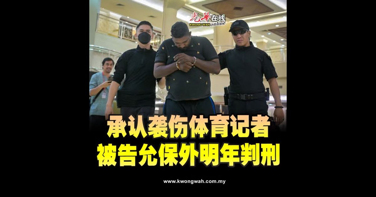 承认袭伤体育记者 被告允保外明年判刑