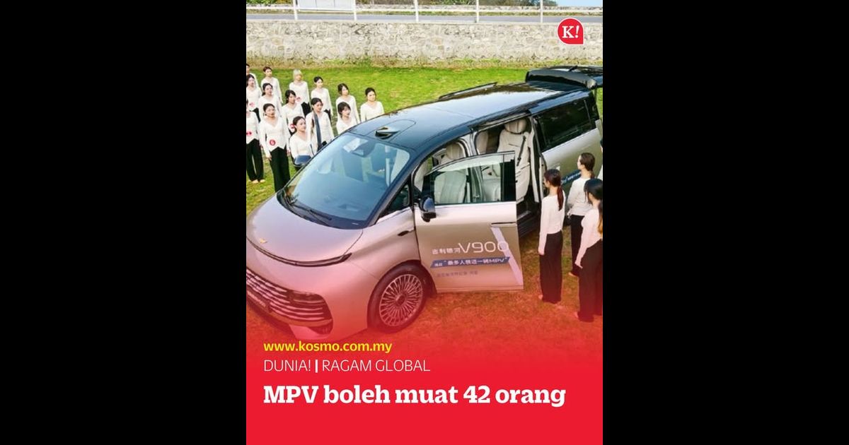 MPV boleh muat 42 orang