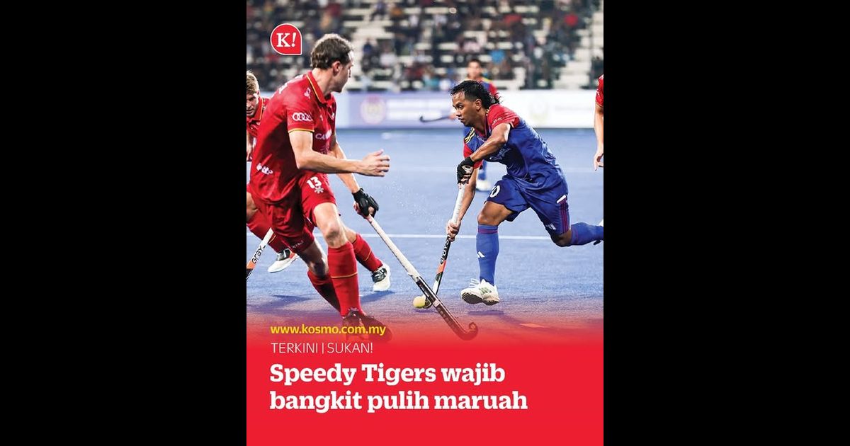 Speedy Tigers wajib bangkit pulih maruah