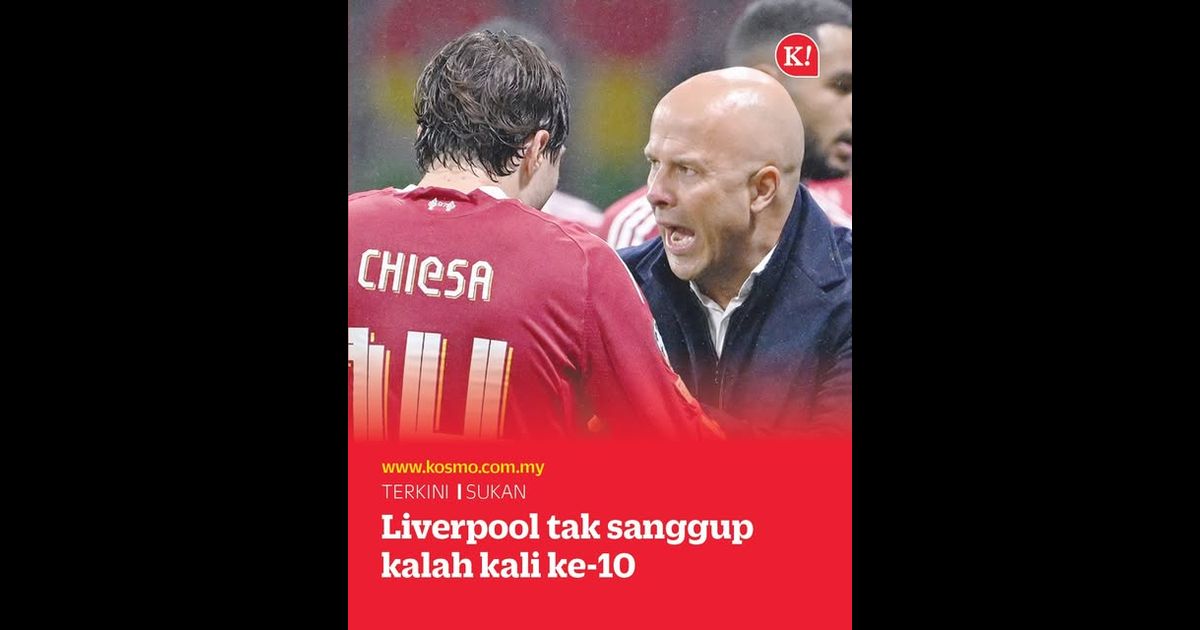 Liverpool tak sanggup kalah kali ke-10