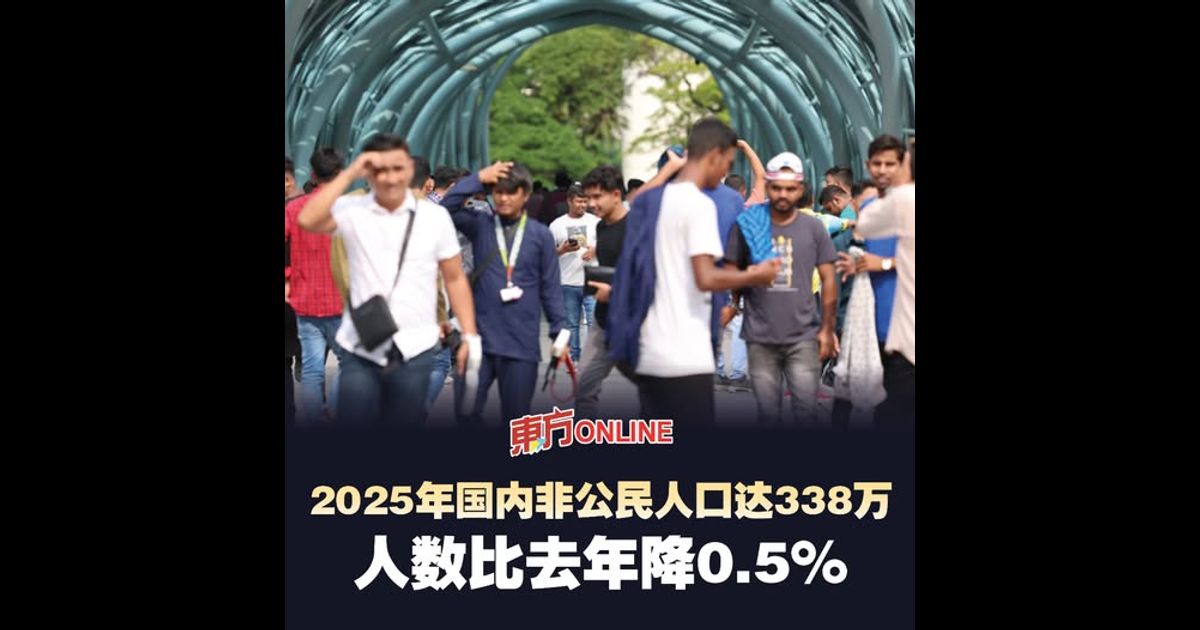 2025年国内非公民人口达338万　人数比去年降0.5%