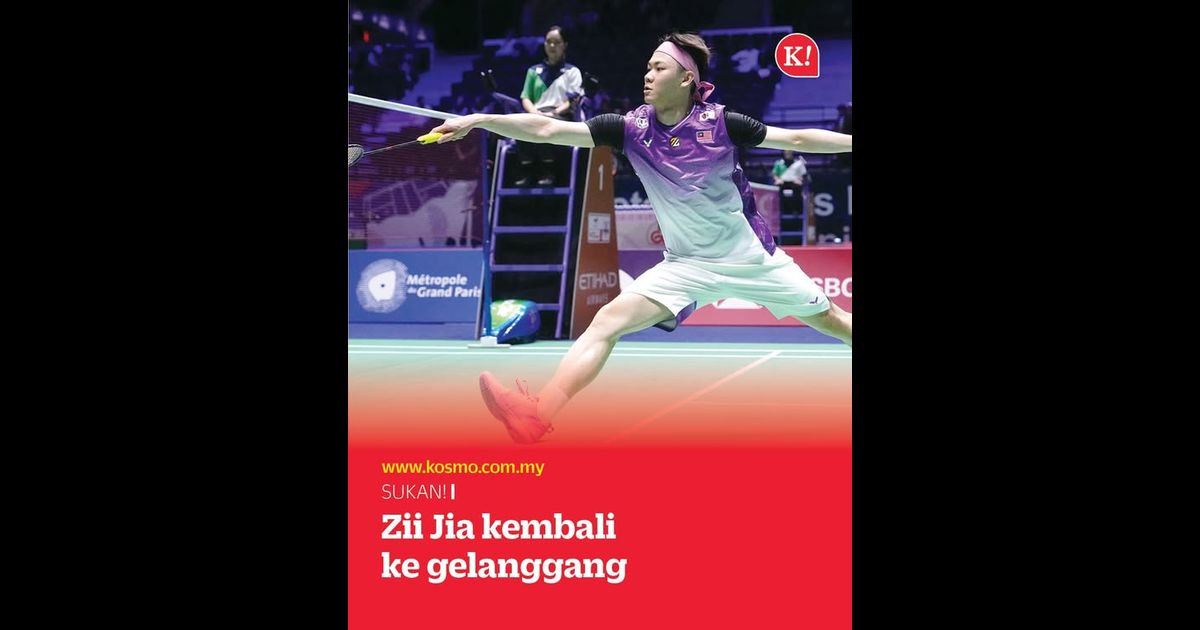 Zii Jia kembali ke gelanggang