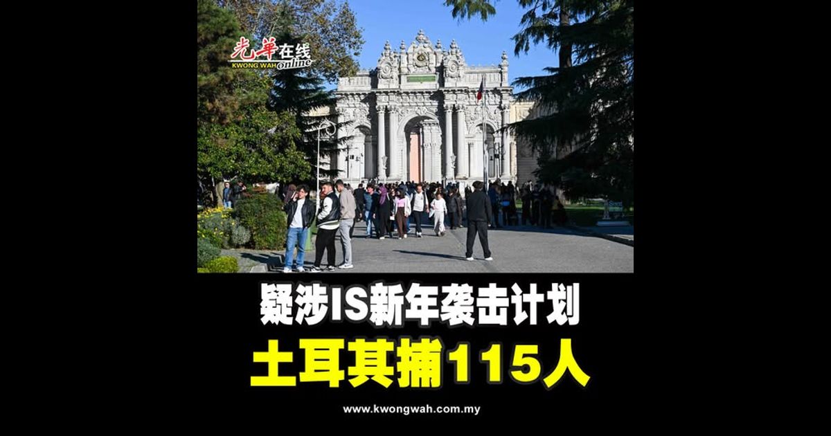 疑涉IS新年袭击计划 土耳其捕115人