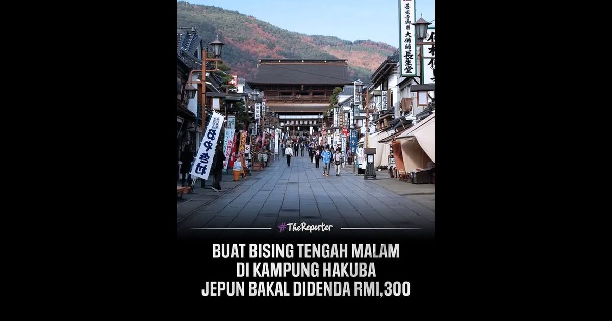 Kampung Hakuba di wilayah Nagano, Jepun akan mengenakan denda sehingga 50,000 yen (RM1,300) bagi kesalahan mengganggu ketenteraman seperti membuat bising pada waktu tengah malam dan menconteng grafiti.