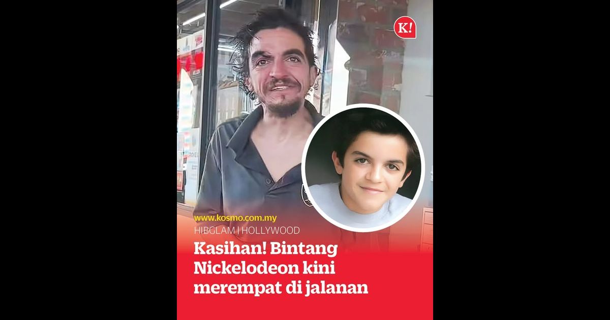 Bintang cilik Nickelodeon kini merempat, hidup di kaki lima