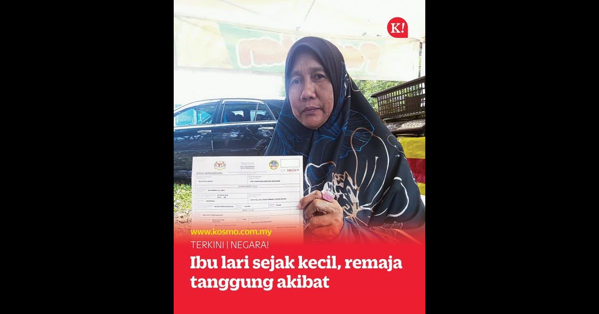 Ibu lari sejak kecil, remaja tanggung akibat