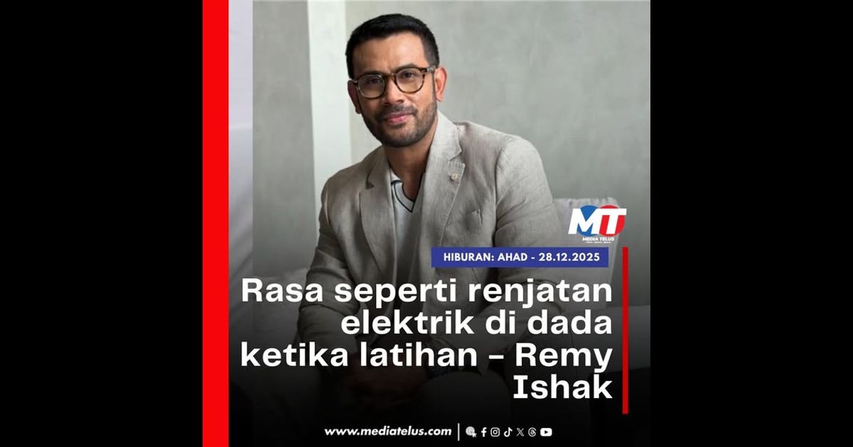 Rasa seperti renjatan elektrik di dada ketika latihan – Remy Ishak
