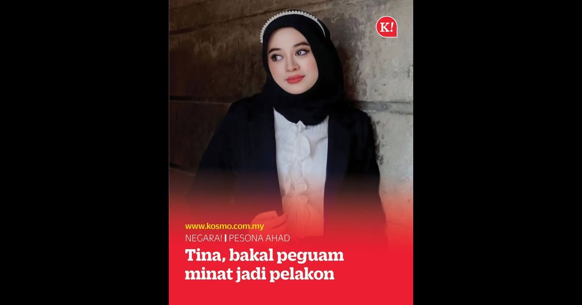 Tina, bakal peguam minat jadi pelakon