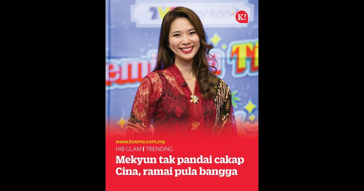Mekyun tak pandai cakap Cina, ramai pula bangga