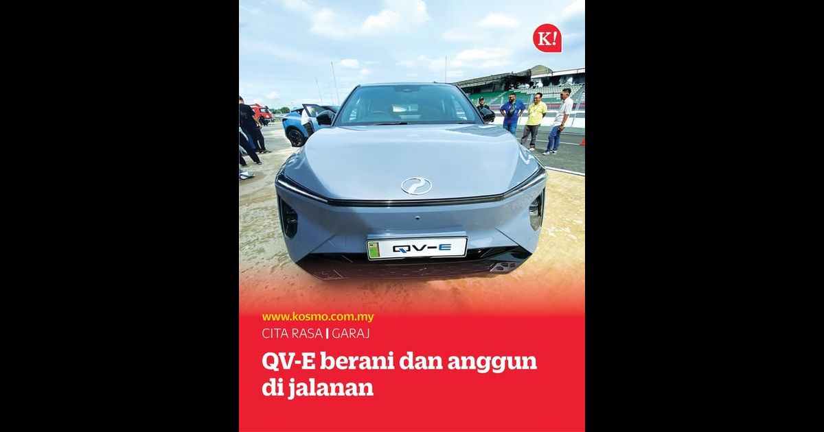 QV-E berani dan anggun di jalanan