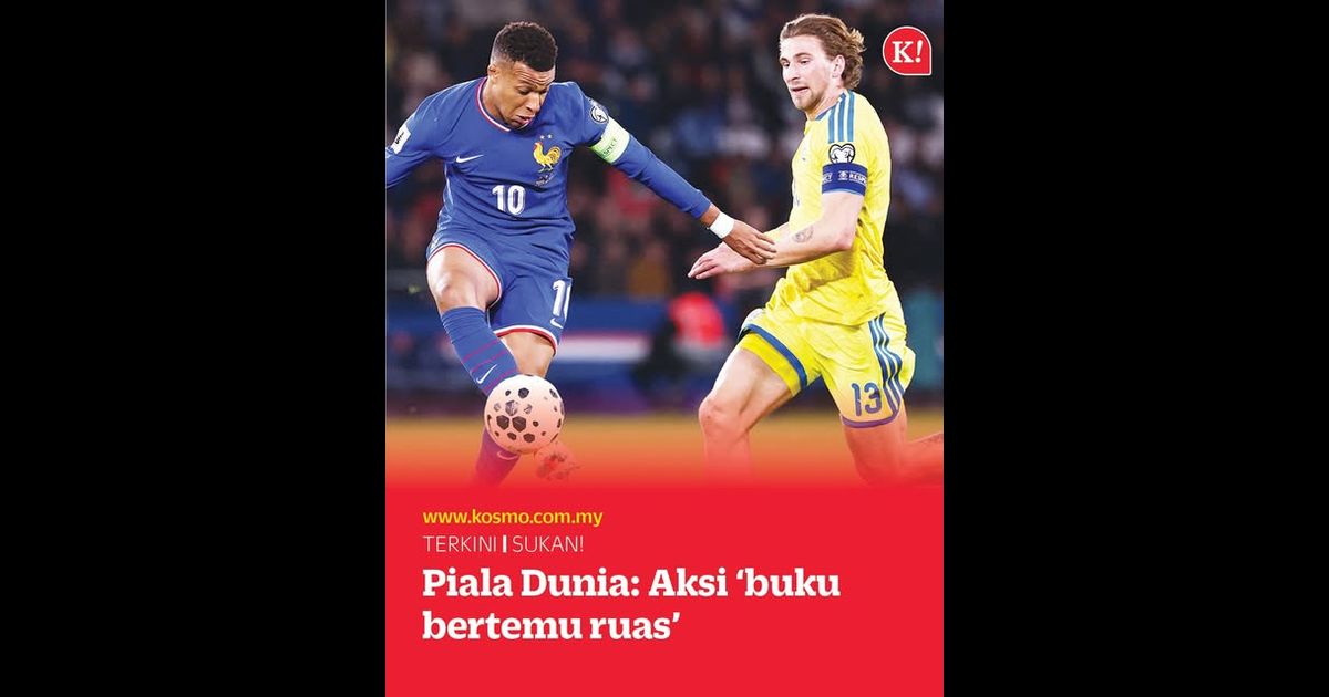 Piala Dunia: Aksi ‘buku bertemu ruas’