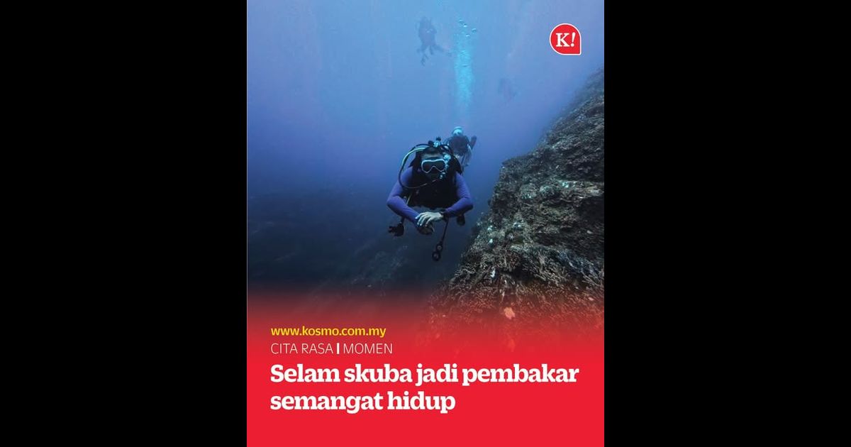 Selam skuba jadi pembakar semangat hidup