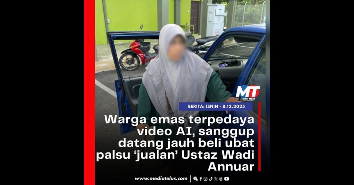 Warga emas terpedayaAI, sanggup datang jauh beli ubat palsu ‘jualan’ ustaz wadi annuar