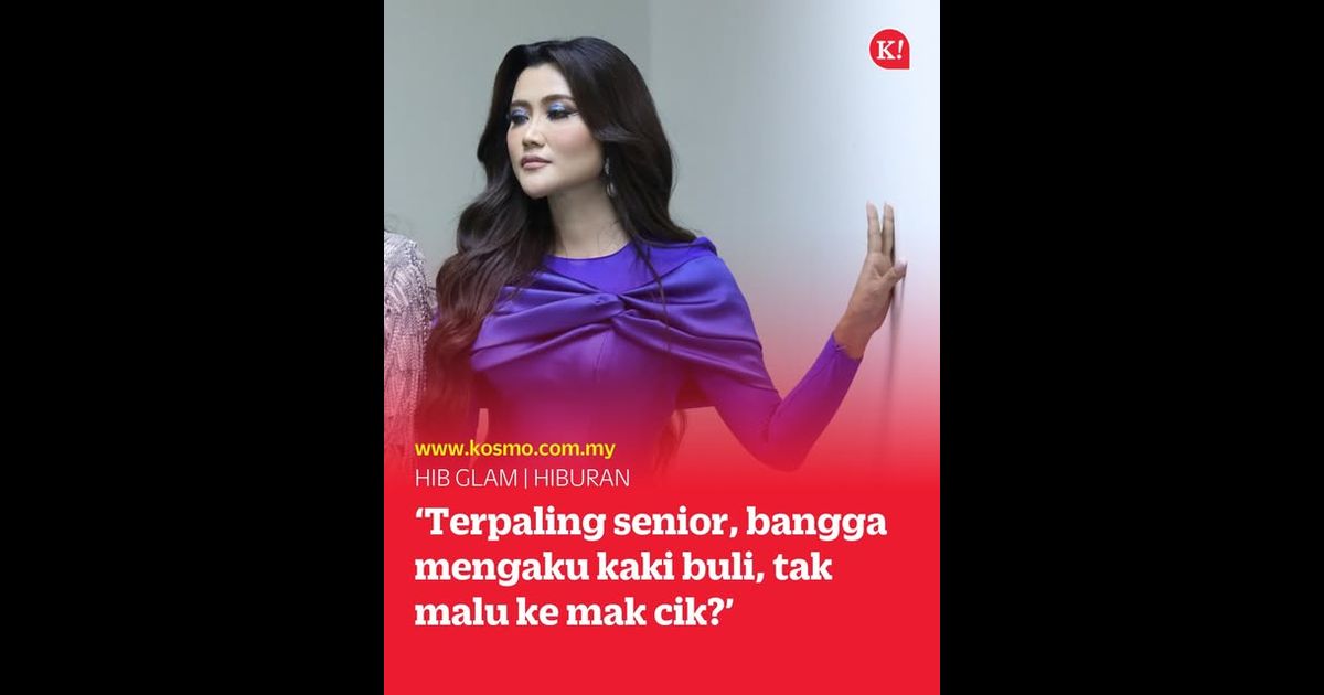 ‘Terpaling senior, bangga mengaku kaki buli, tak malu ke mak cik?’