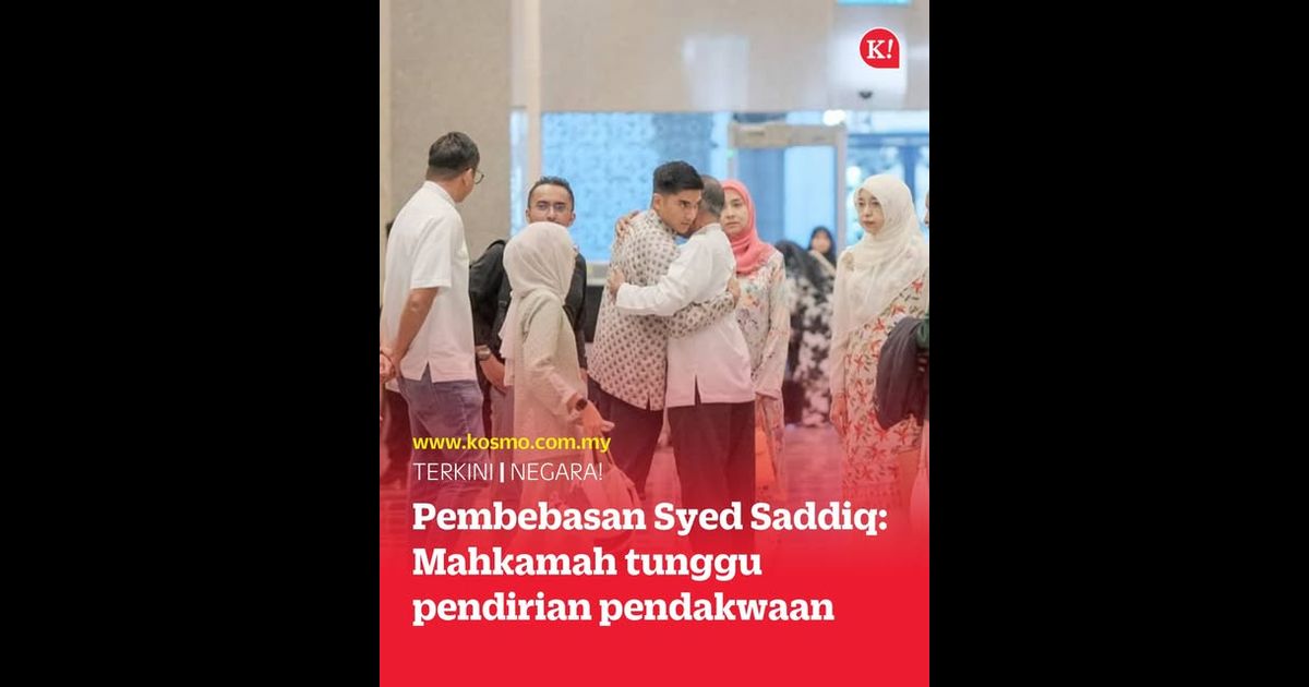 Pembebasan Syed Saddiq: Mahkamah tunggu pendirian pendakwaan