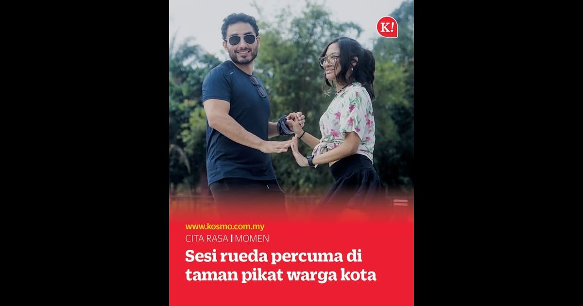 Sesi rueda percuma di taman pikat warga kota