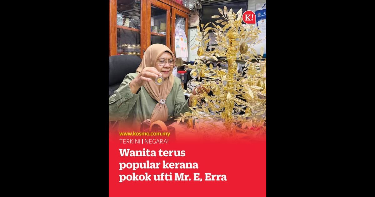 Wanita popular kerana pokok ufti Mr. E, Erra