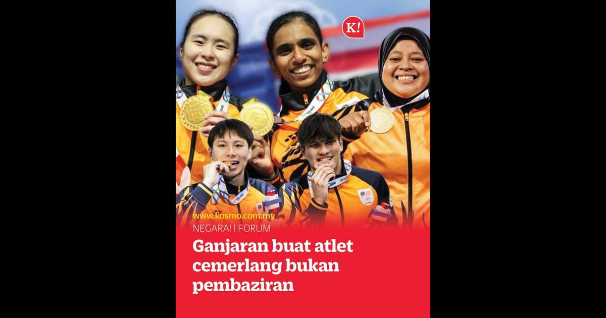 Ganjaran buat atlet cemerlang bukan pembaziran