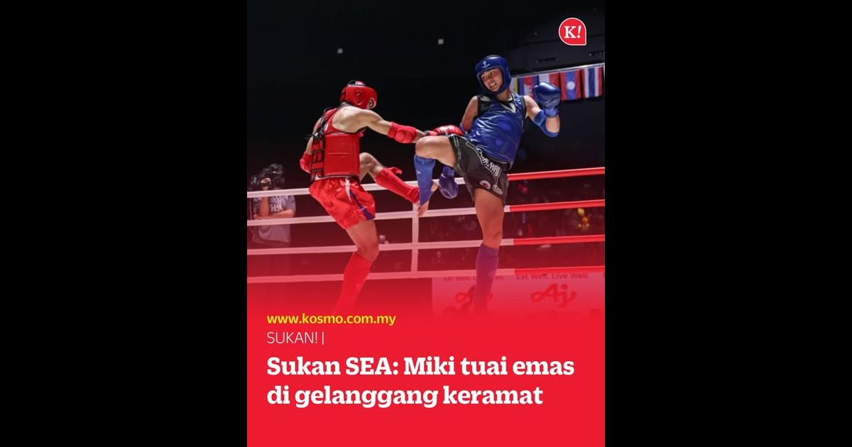 Sukan SEA: Miki lunas janji menang emas