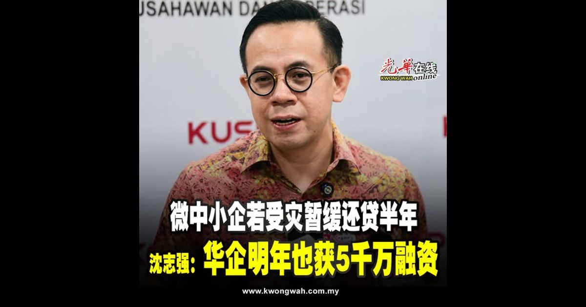 微中小企若受灾暂缓还贷半年 沈志强：华企明年也获5千万融资