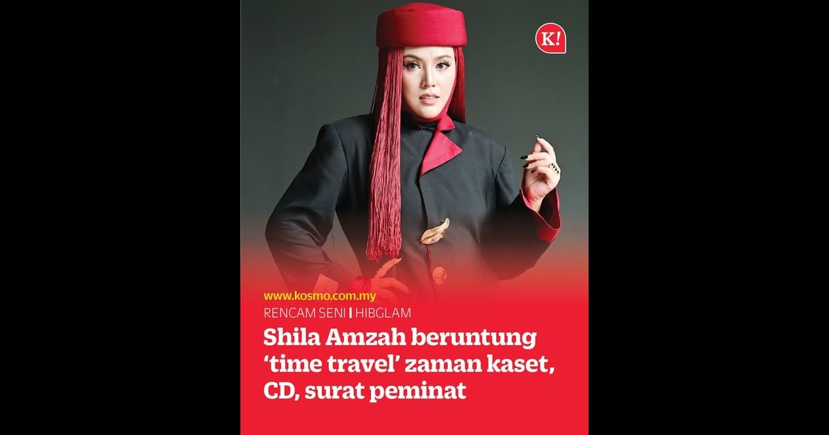 Shila Amzah beruntung ‘time travel’ zaman surat peminat, kaset, CD