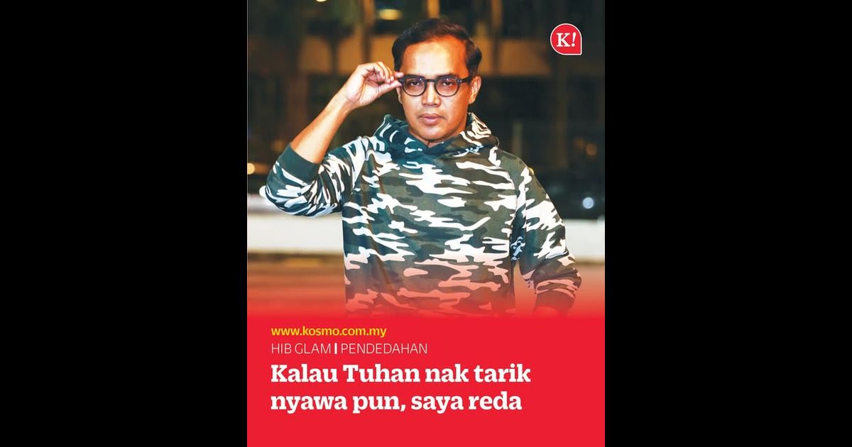 ‘Kalau Tuhan nak tarik nyawa pun, saya reda’