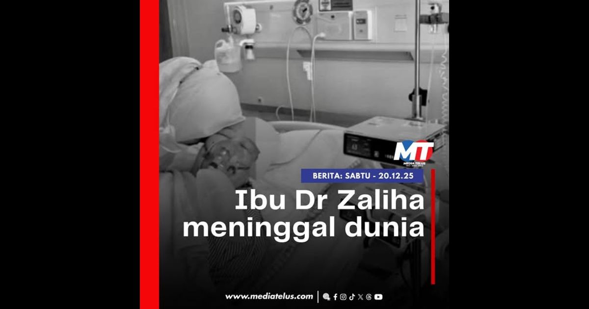 Ibu Dr Zaliha Mustafa meninggal dunia