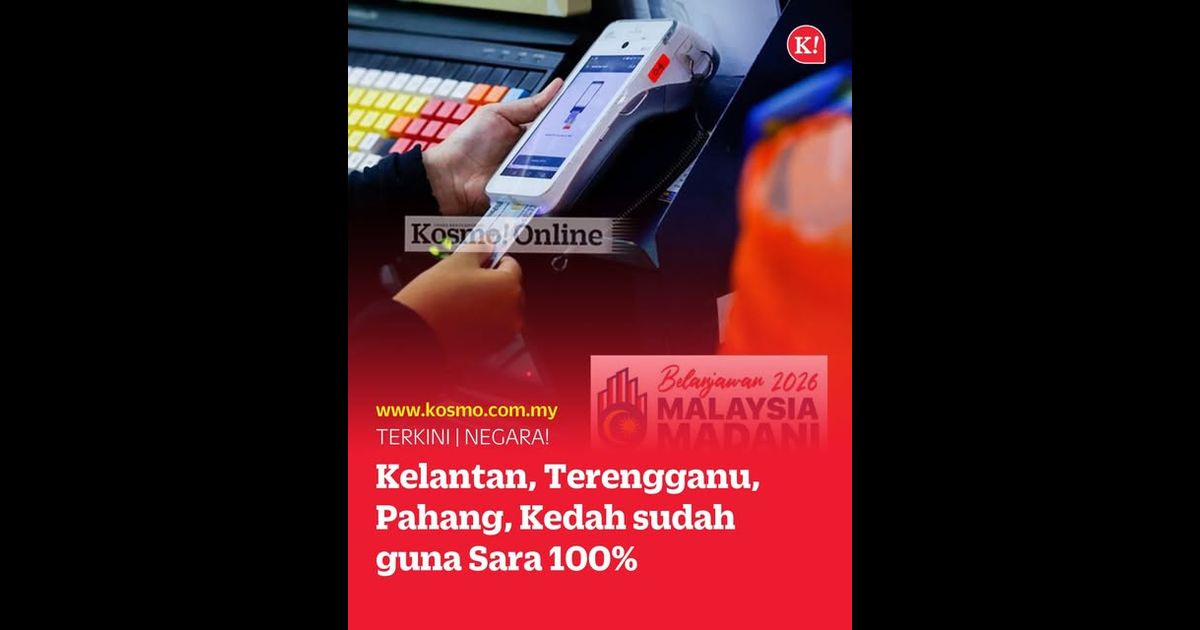 Enam negeri capai penggunaan 100 peratus Sara