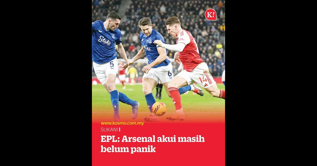 EPL: Arsenal akui masih belum panik