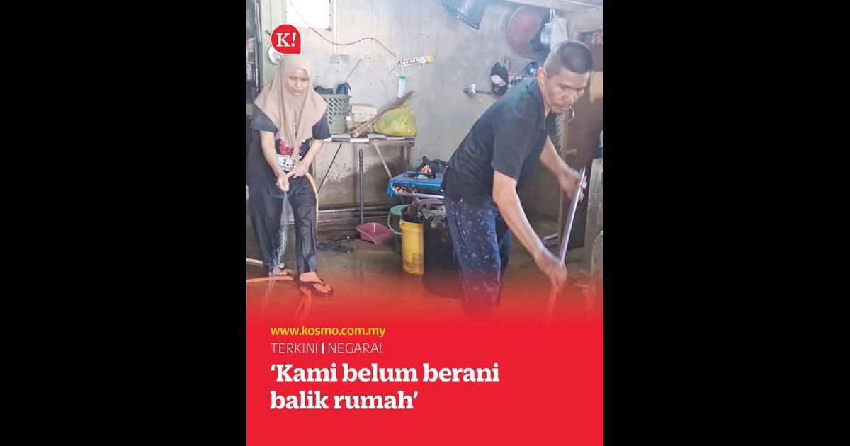 ‘Kami belum berani balik rumah’